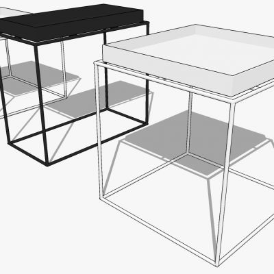 北欧现代边几圆几角几灯几