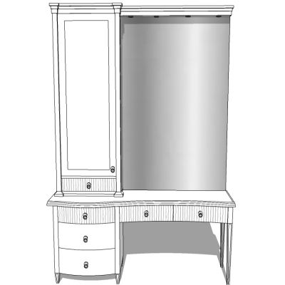 欧式美式法式梳妆台化妆台