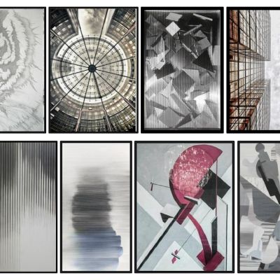 新中式抽象挂画装饰画