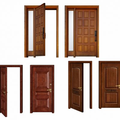 现代子母门组合