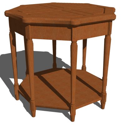 欧式美式中式实木边几角几灯几