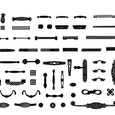 欧式五金件金属门把手拉手