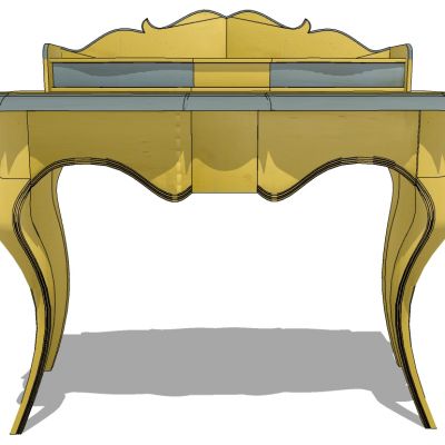 欧式美式法式梳妆台化妆台