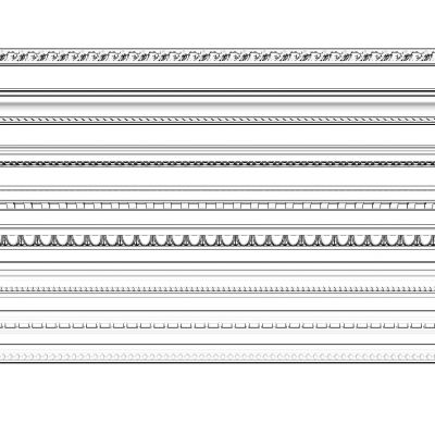 欧式法式雕花脚线线脚石膏线