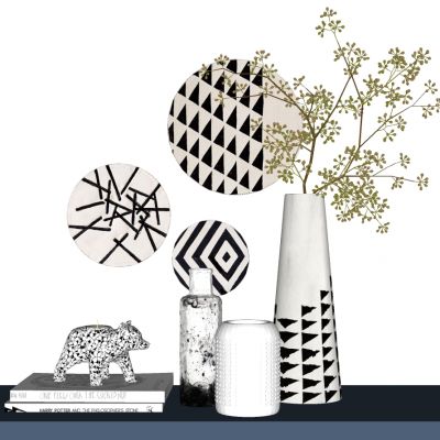 树枝花瓶饰品摆件