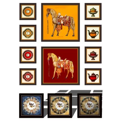 新古典欧式装饰现代蒙族民族民宿