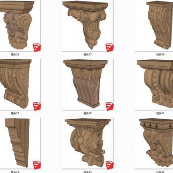 欧式建筑构件欧式柱头