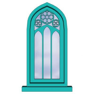 伊斯兰新疆阿拉伯建筑窗户门窗