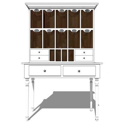 欧式法式美式梳妆台化妆台