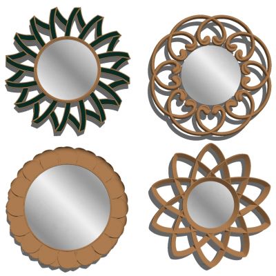 欧式法式现代古典装饰镜子镜框