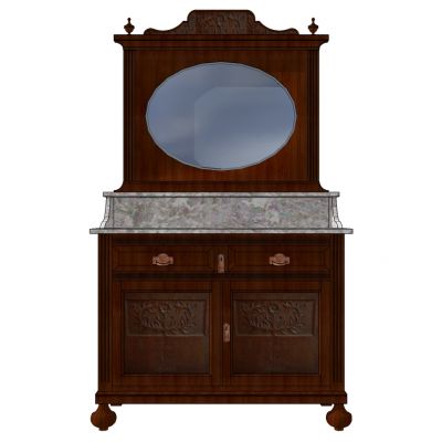 欧式法式美式梳妆台化妆台