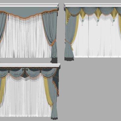 欧式法式美式窗帘
