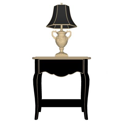 欧式茶几台灯W面