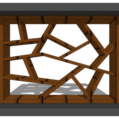 中式景窗花窗花格