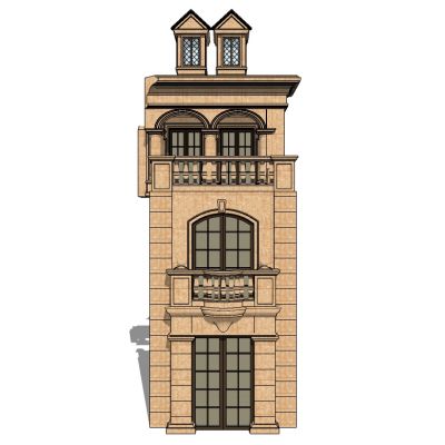 欧式建筑别墅窗