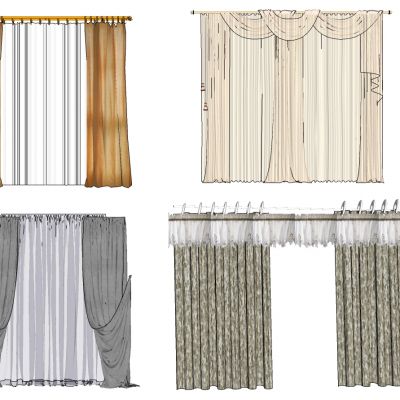 现代窗帘