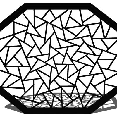 中式花格八角窗