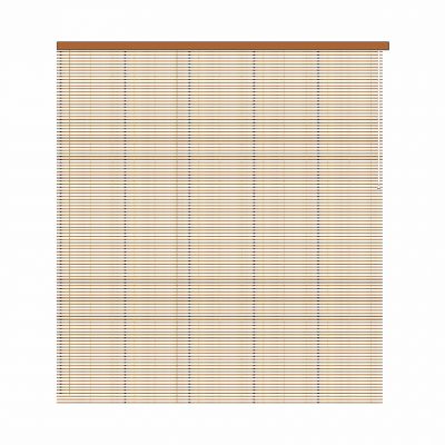 新中式竹席帘子