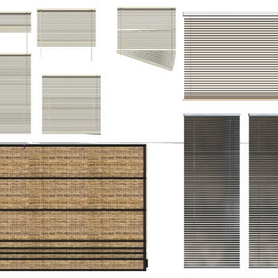 新中式藤编窗帘席帘竹帘百叶帘窗帘