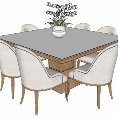 美式欧式餐桌