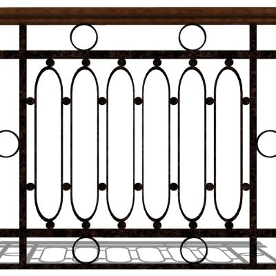 欧式铁艺栏杆护栏扶手
