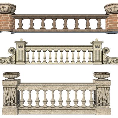 欧式石材栏杆护栏宝瓶栏杆