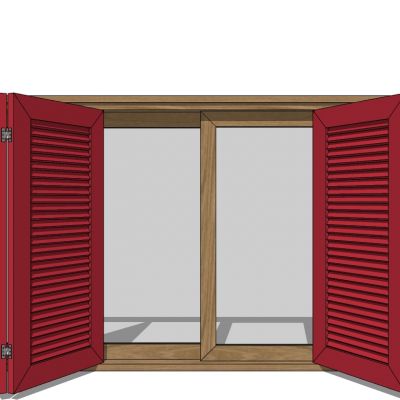 欧式建筑别墅窗