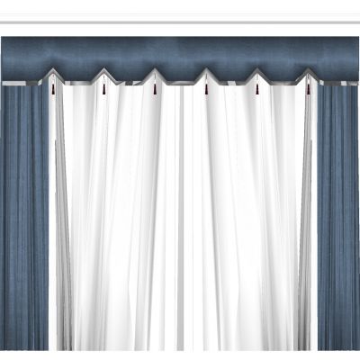 新中式窗帘帘头