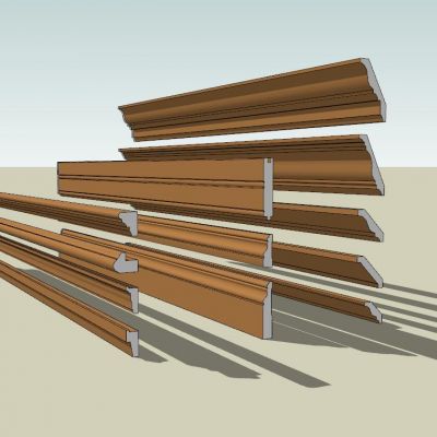 现代简约踢脚线