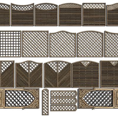 新中式栅栏