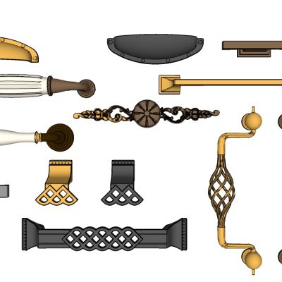 欧式五金件金属门把手拉手