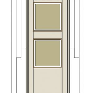 客厅背景墙石膏线造型