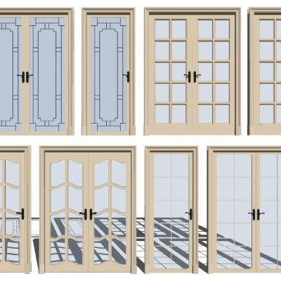 新中式双开门组合