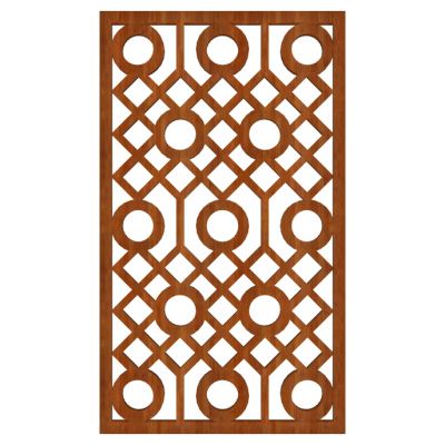 中式花格花窗屏风隔断