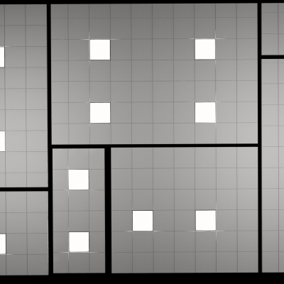 现代天花吊顶铝扣板矿棉吸音板吊顶