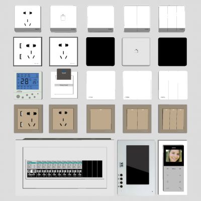 开关插座可视对讲空调