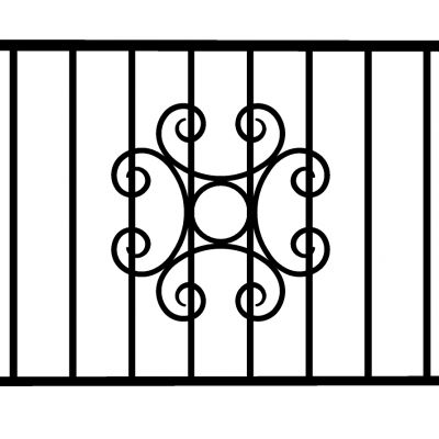 欧式法式铁艺护栏栏杆