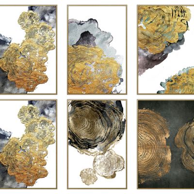 中式欧式抽象装饰画挂画