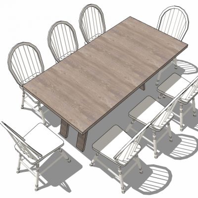 地中海欧式餐桌