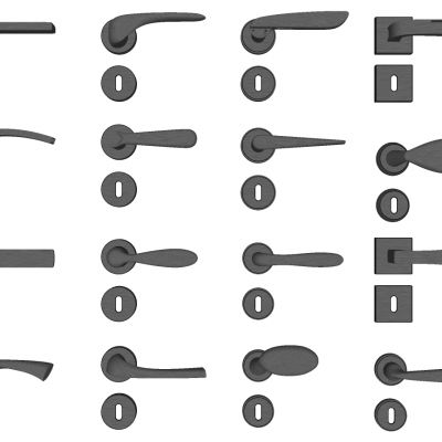 现代门拉手把手