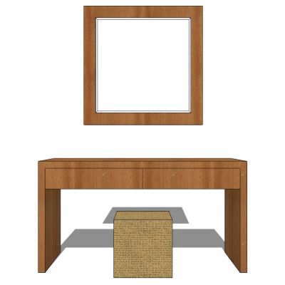 北欧现代梳妆台化妆台