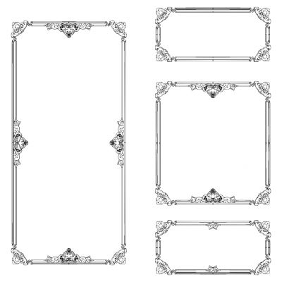 欧式法式石膏线花线护墙板线