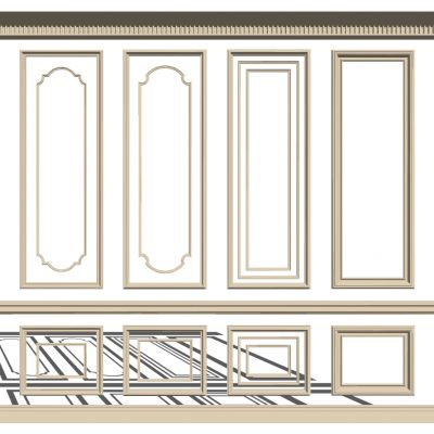 欧式法式石膏线护墙板线条花线