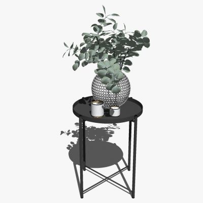 北欧现代边几圆几角几灯几