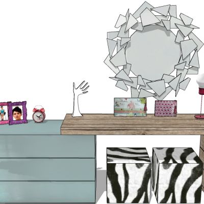 新古典欧式化妆台