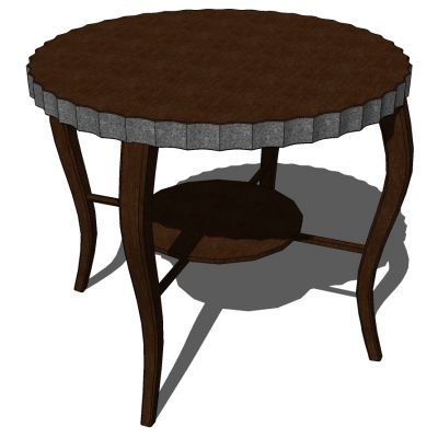 欧式美式边几灯几圆几圆凳