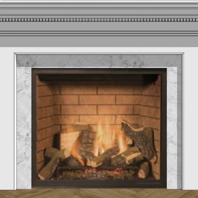 欧式法式壁炉火炉火焰