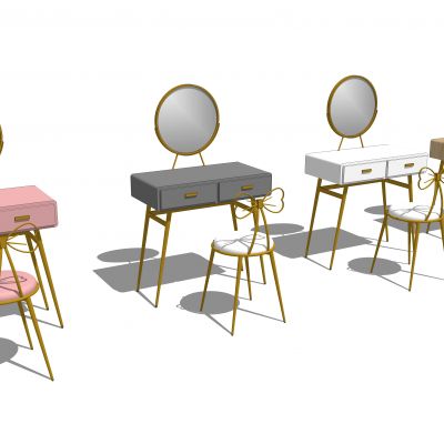 北欧风现代轻奢网红化妆台梳妆台