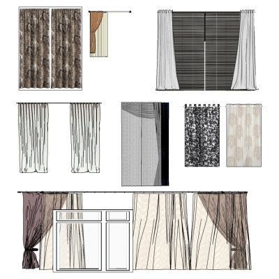 现代欧式罗马帘百叶帘