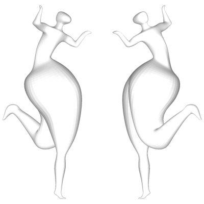 抽象人物雕塑雕像